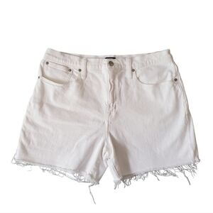 J.Crew White Denim Shorts